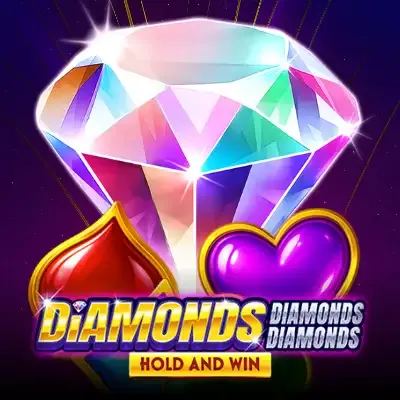 Diamonds Diamonds Diamonds Hold and Win game thumbnail